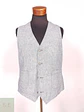 Chaleco - Gilet Calamar Celeste Lino Algodón Talla SM - Miniatura 1