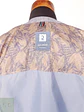 Chaleco - Gilet Calamar Celeste Lino Algodón Talla SM - Miniatura 6