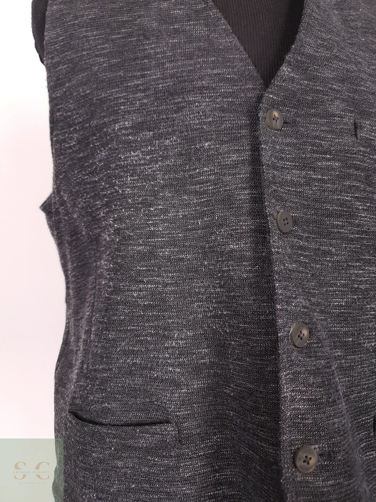 Chaleco - Gilet Camel Active Plomo Algodón Talla M 2