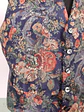 Chaleco - Gilet Theo Kollin Diseño Flores Azul Rojo Talla LXL - Miniatura 2