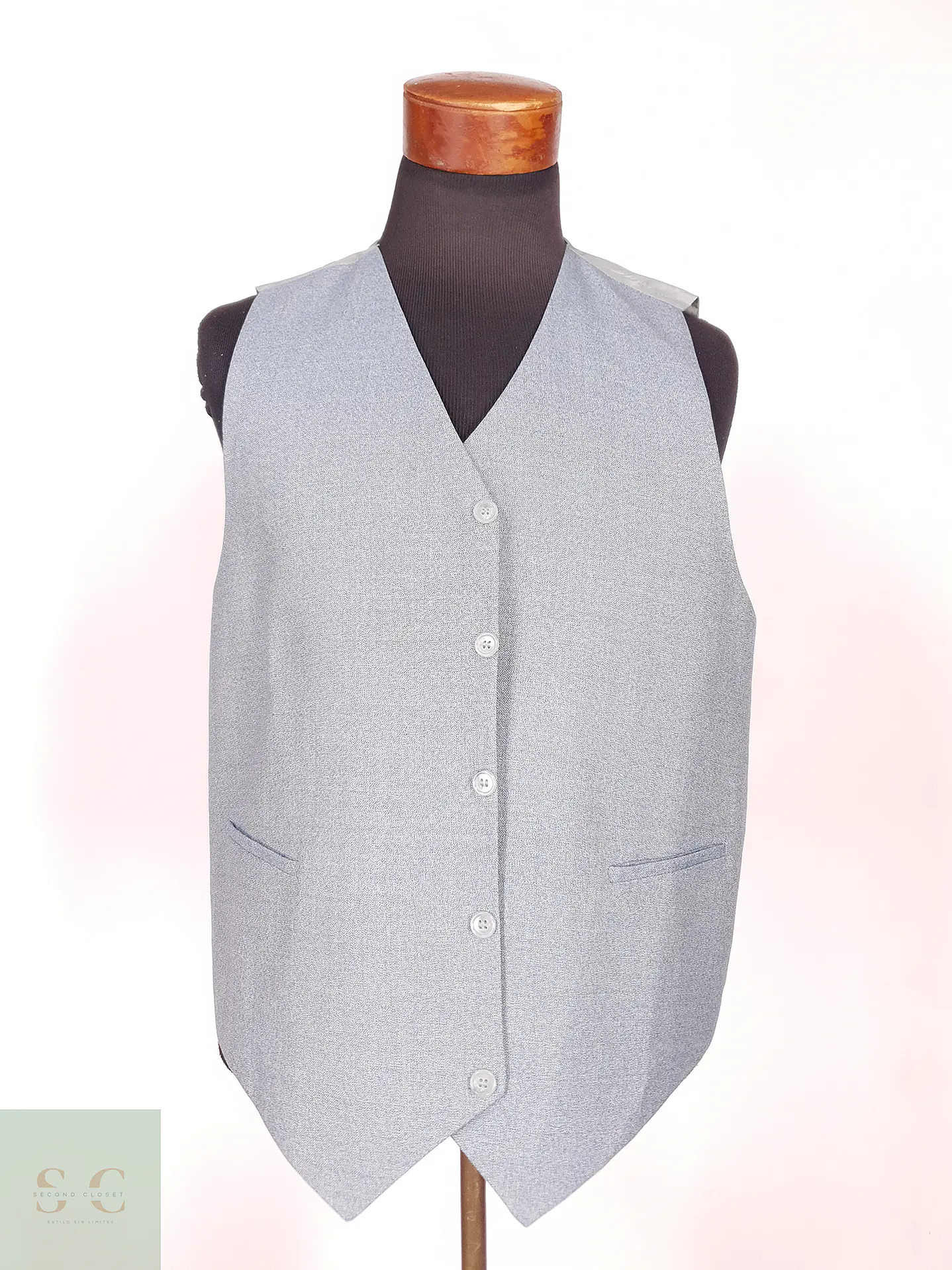Chaleco - Gilet Celeste Talla L 1