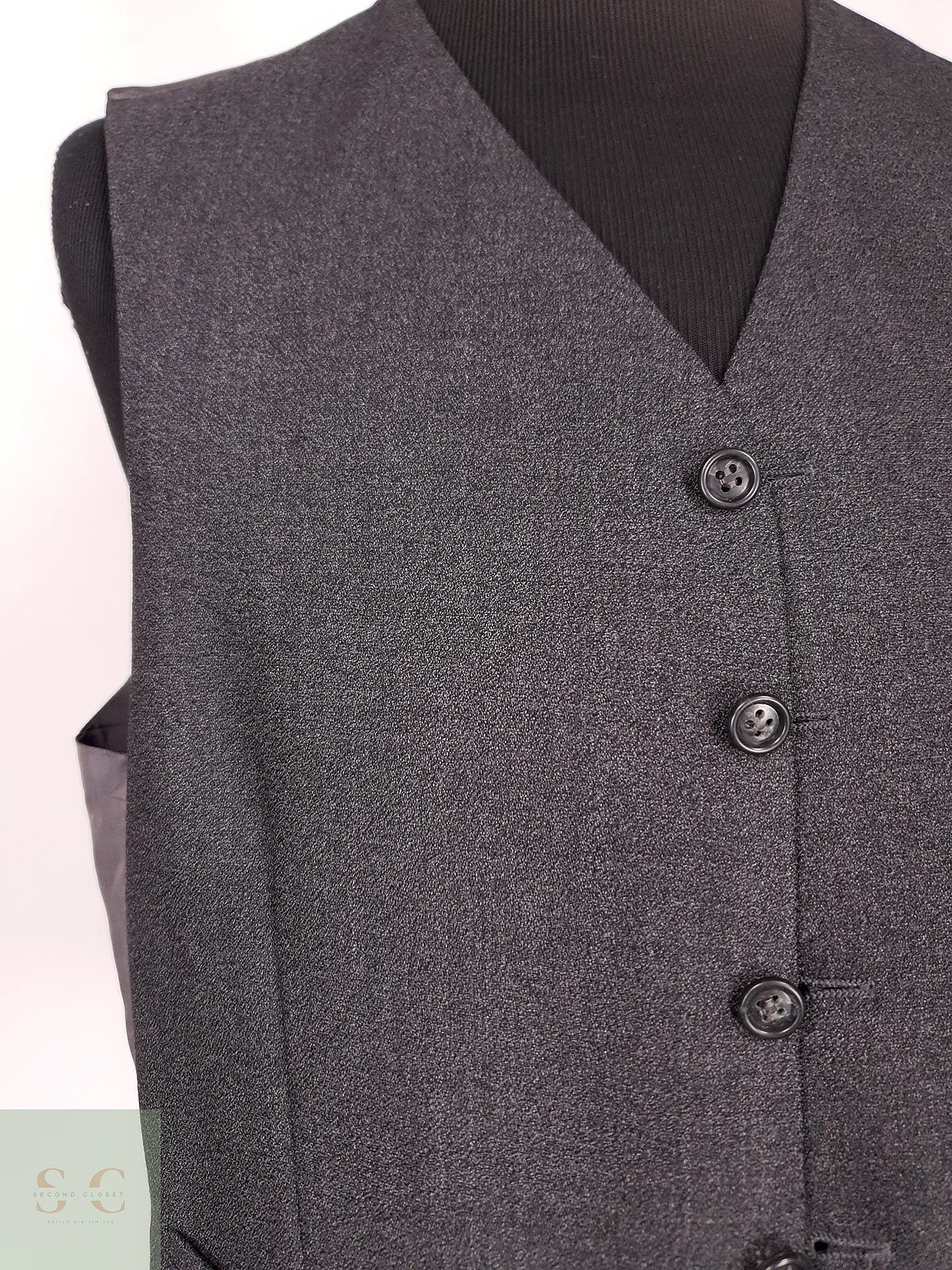 Chaleco - Gilet Plomo Talla S 2