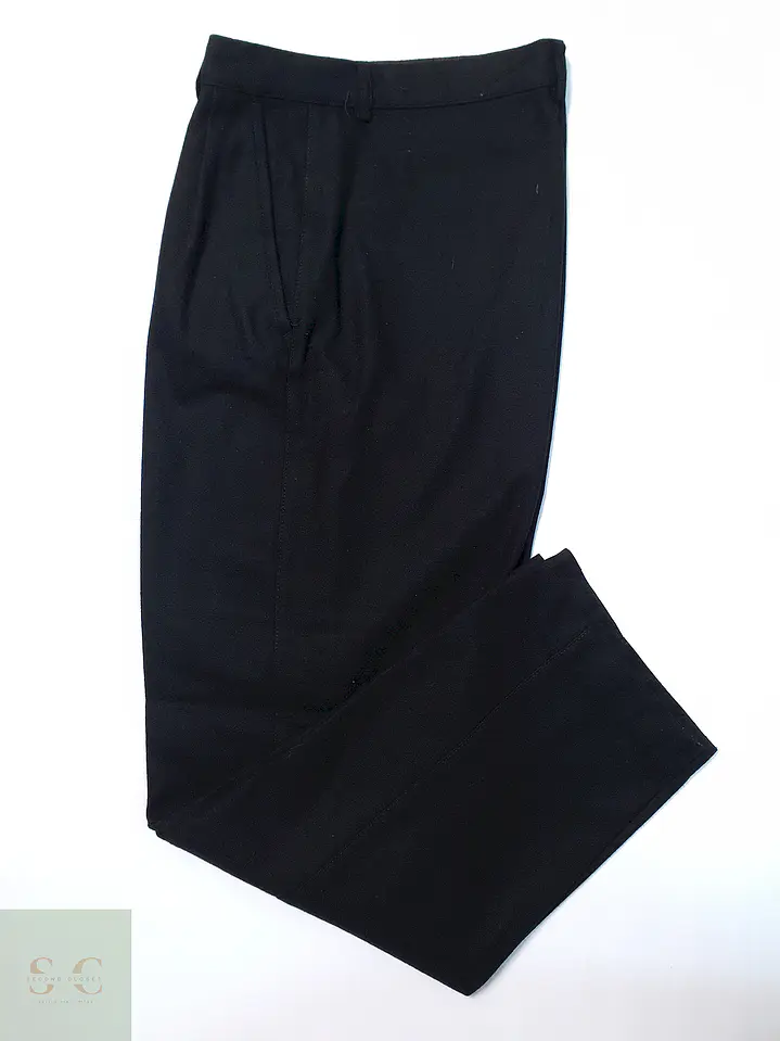 Pantalón WitBoy 80% Lana Negro Talla S 40 1