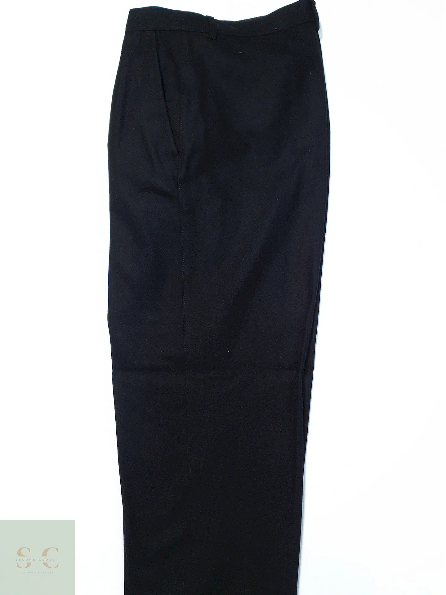 Pantalón WitBoy 80% Lana Negro Talla S 40 6