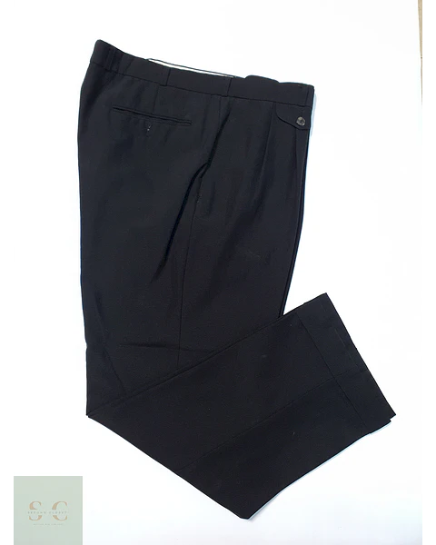 Pantalón Trevira Negro Talla 2XL 50