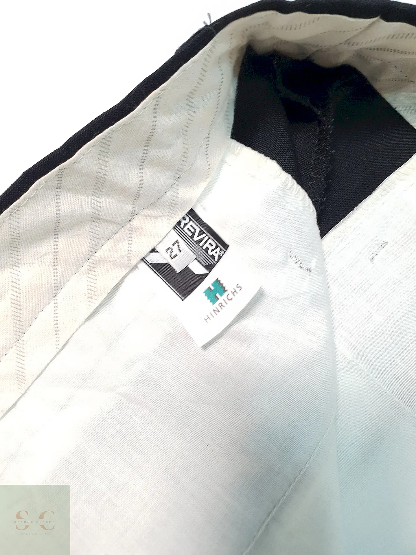 Pantalón Trevira Negro Talla 2XL 50 6