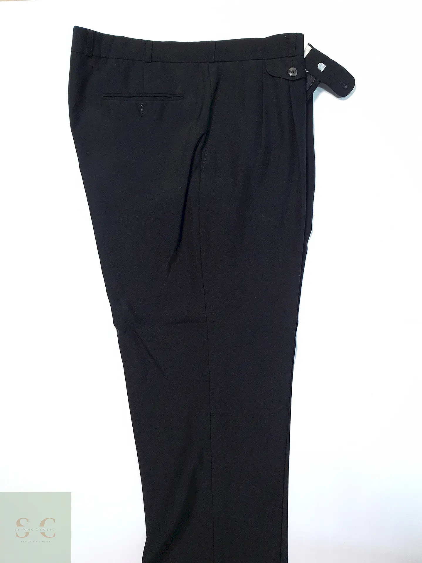 Pantalón Trevira Negro Talla 2XL 50 8
