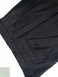 Pantalón Vintage Plomo Rayas Lana Talla XL 48 - Miniatura 3