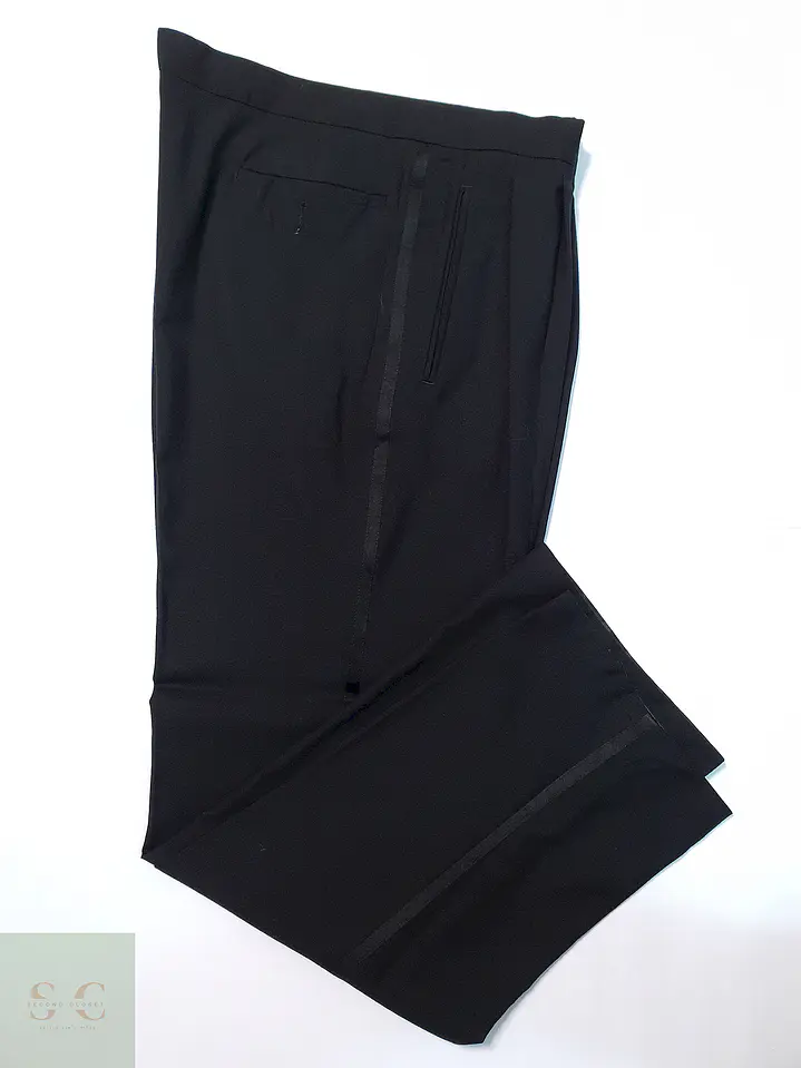 Pantalón Vintage Negro Talla XL 48 1