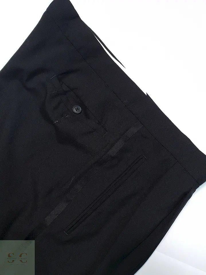 Pantalón Vintage Negro Talla XL 48 3