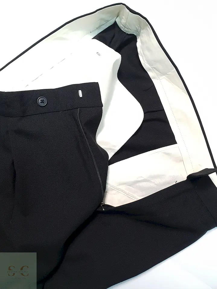 Pantalón Vintage Negro Talla XL 48 5