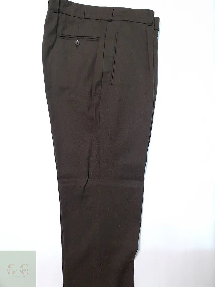Pantalón Club of Confort Café Lana Virgen Talla XL 46 7