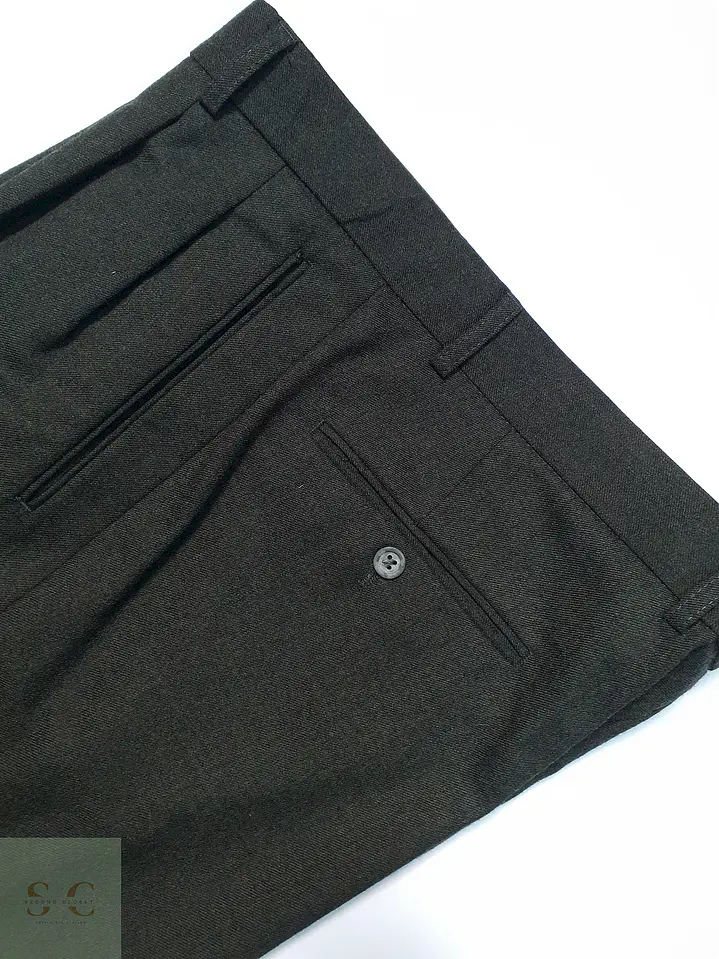 Pantalón Roy Robson Verde 70% Lana Virgen Talla XL 46 4