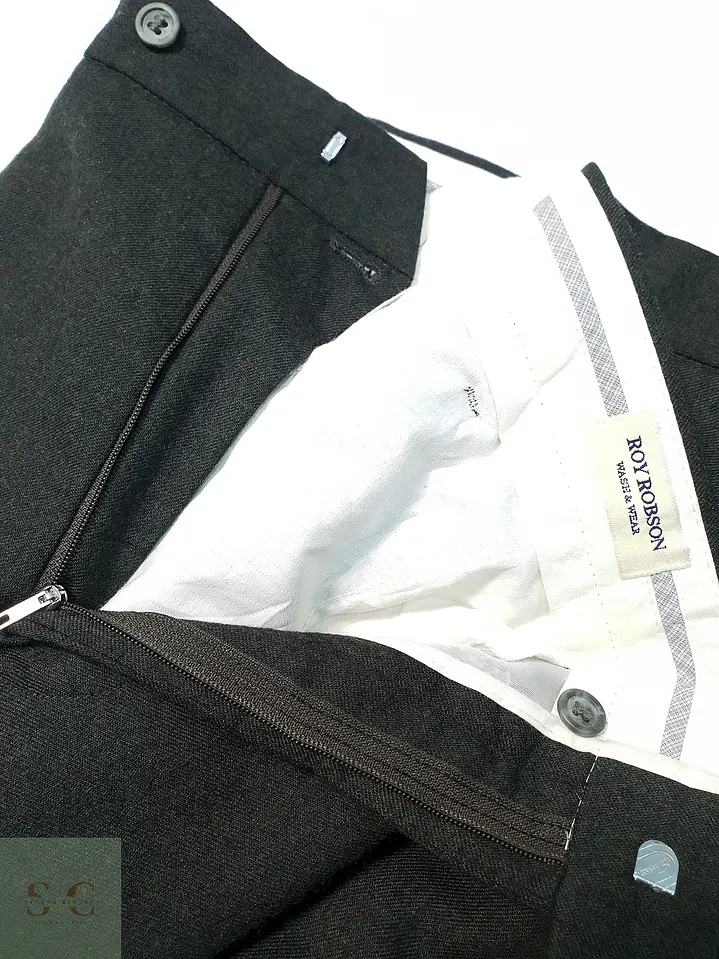 Pantalón Roy Robson Verde 70% Lana Virgen Talla XL 46 6