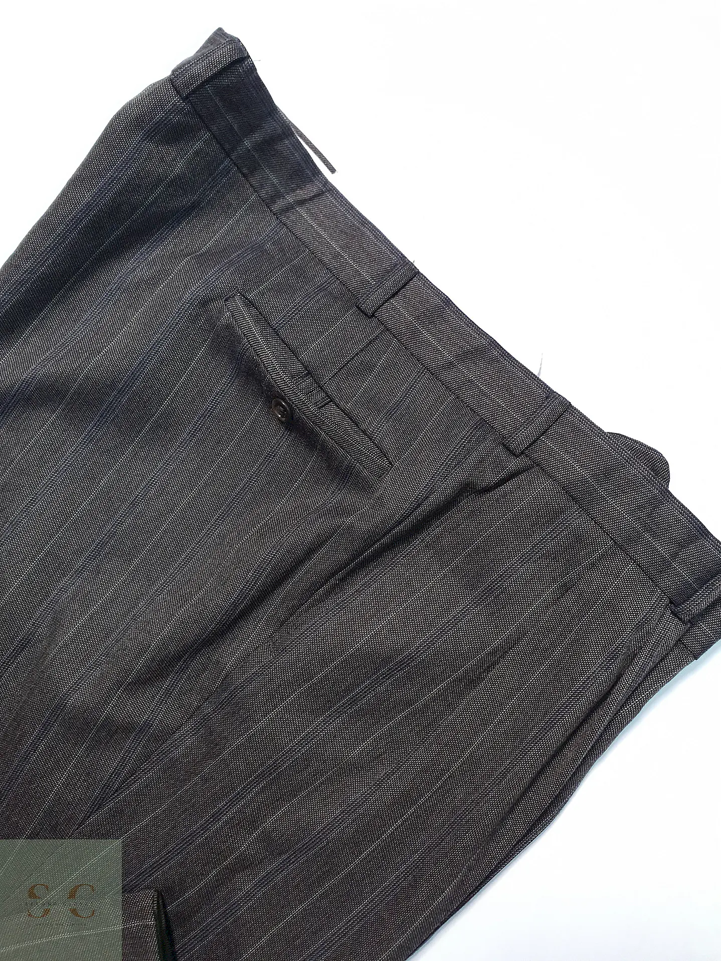 Pantalón Vintage Café Rayas Talla 5XL 58 3