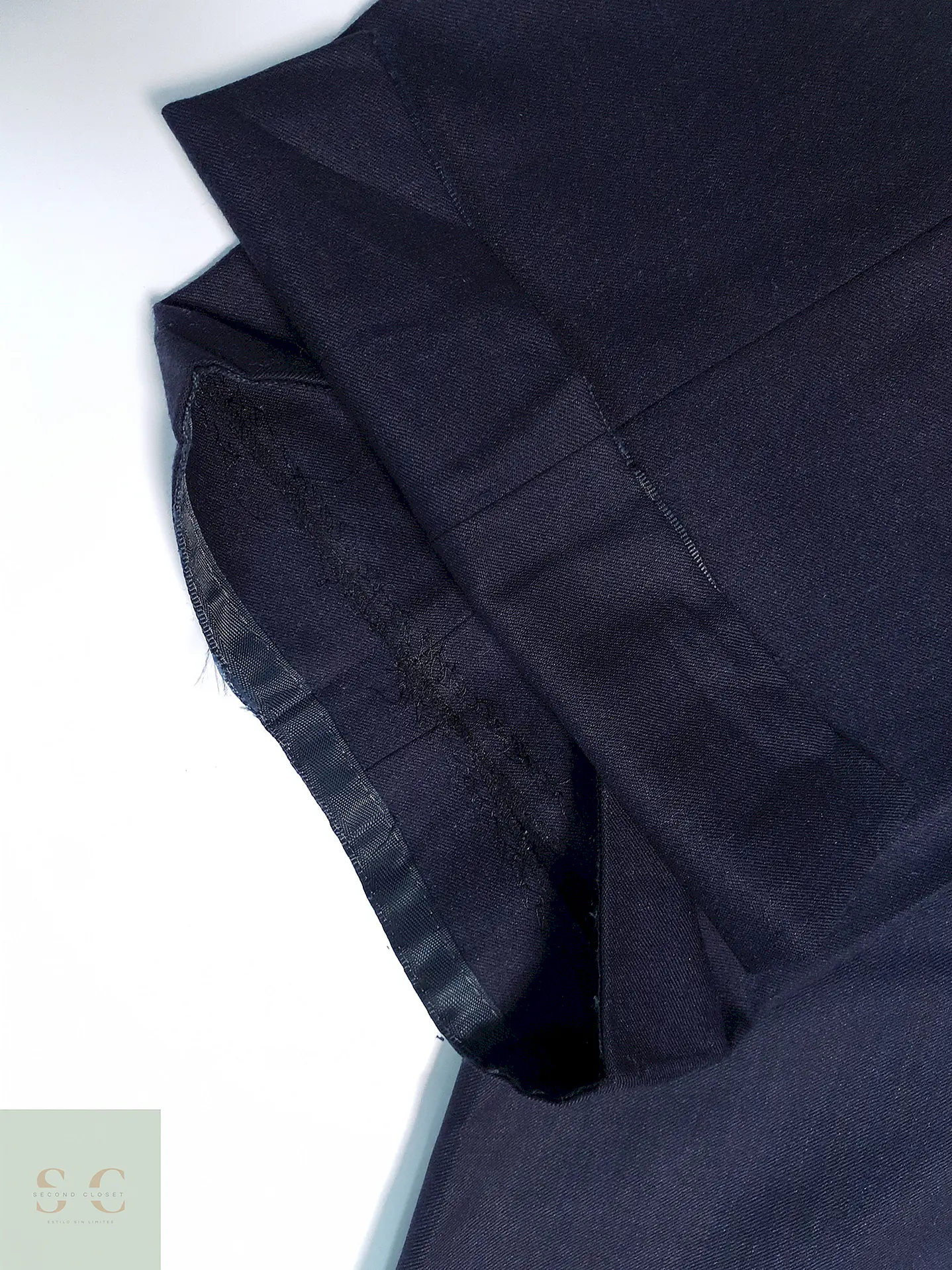 Pantalón Brax Azul 100% Lana Virgen Talla 3XL 52 2