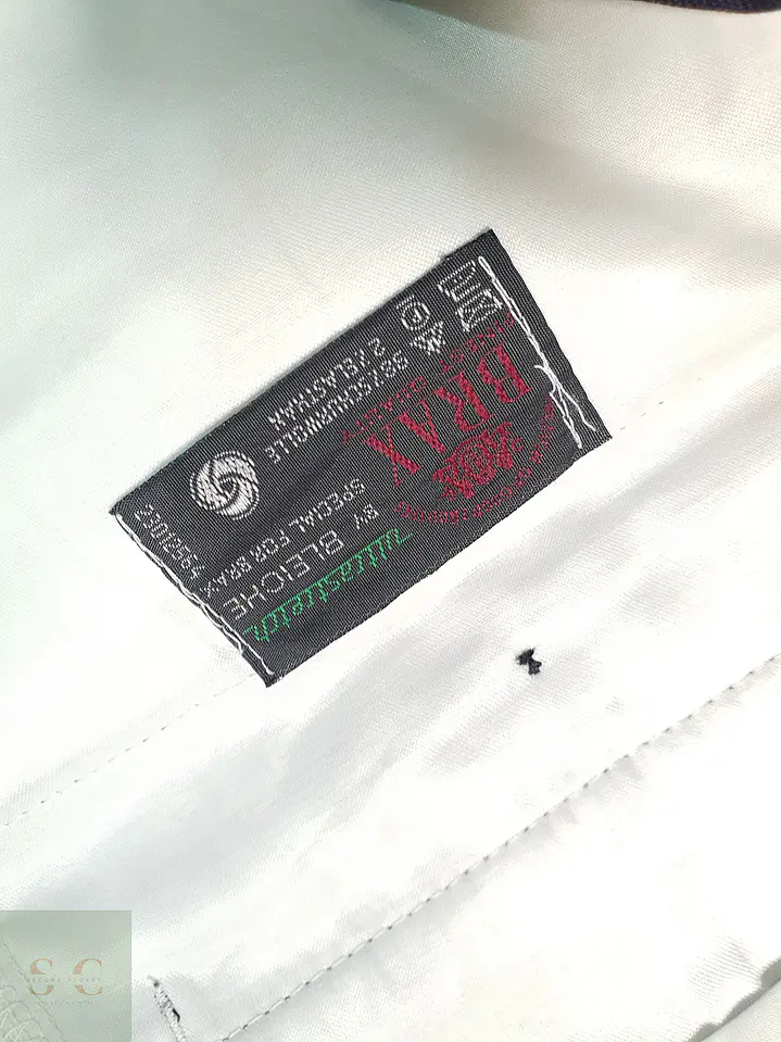 Pantalón Brax Azul 100% Lana Virgen Talla 3XL 52 5