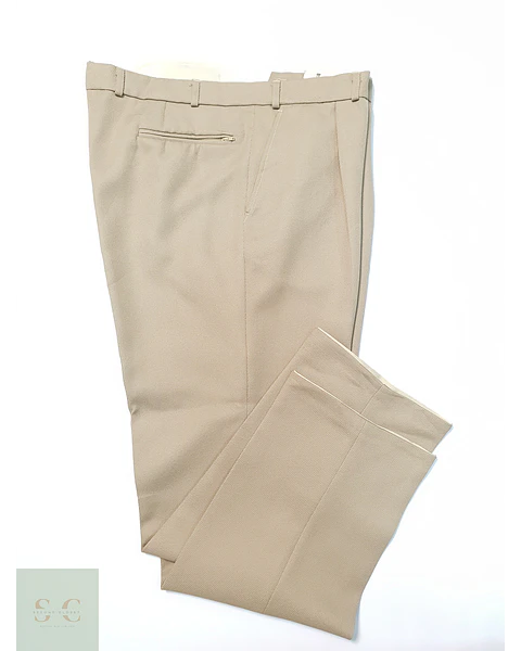 Pantalón Trevira Beige Oscuro Talla 3XL 52