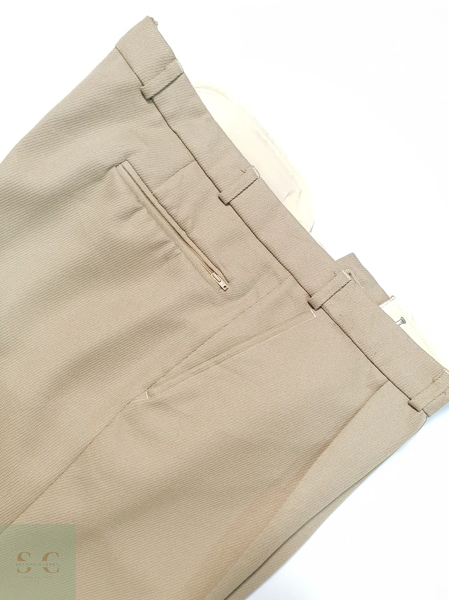 Pantalón Trevira Beige Oscuro Talla 3XL 52 3