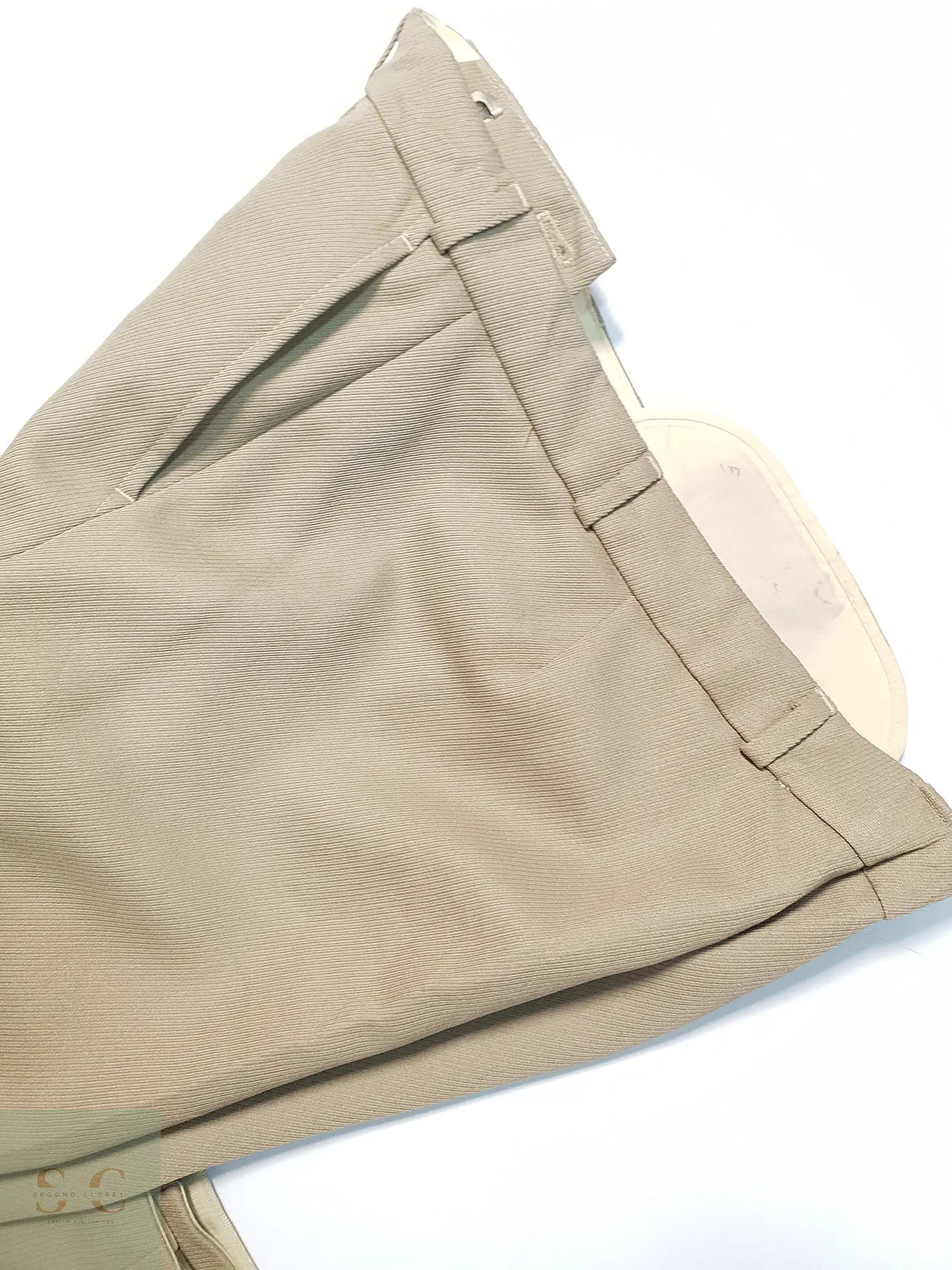 Pantalón Trevira Beige Oscuro Talla 3XL 52 4