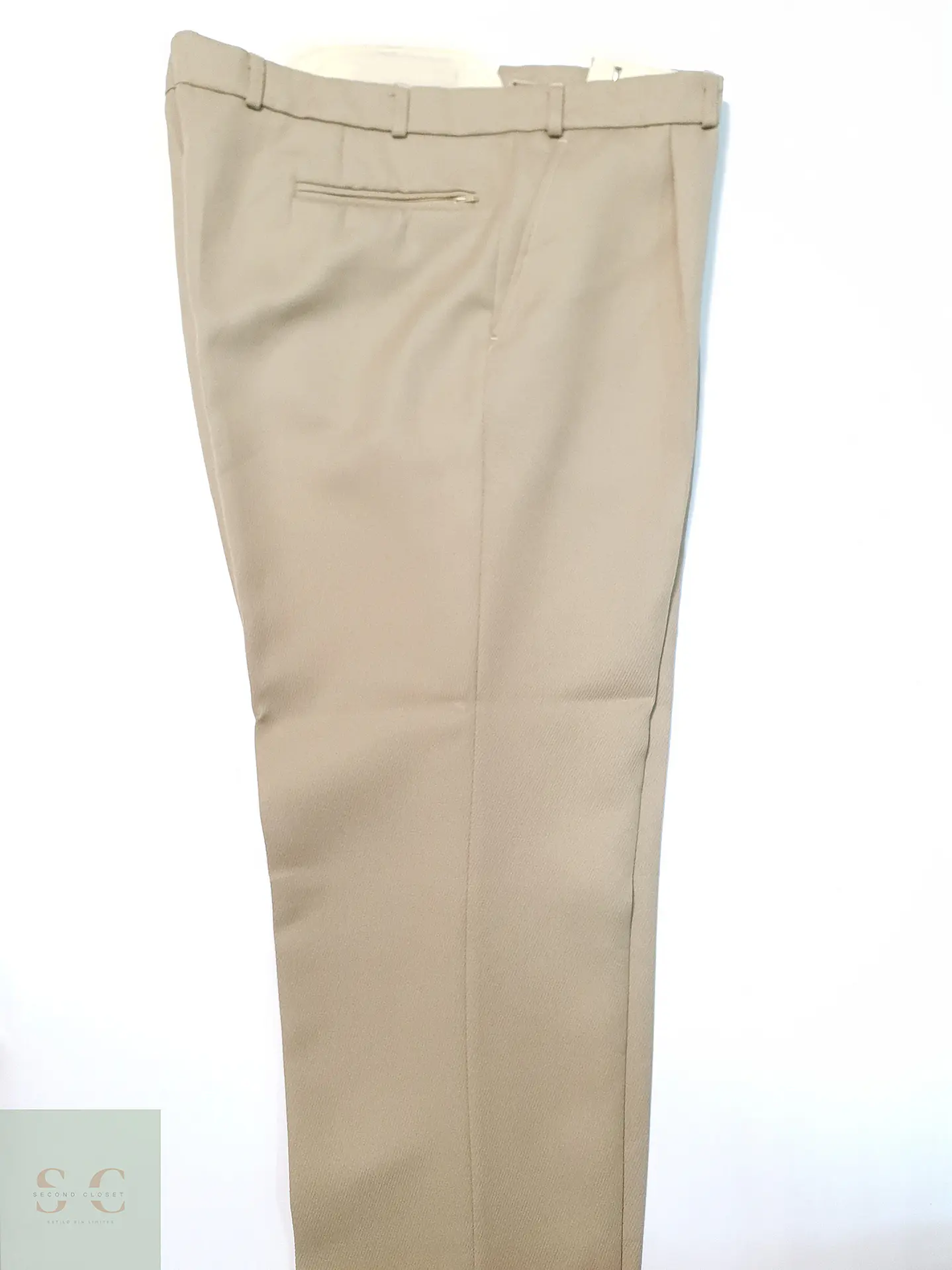 Pantalón Trevira Beige Oscuro Talla 3XL 52 8