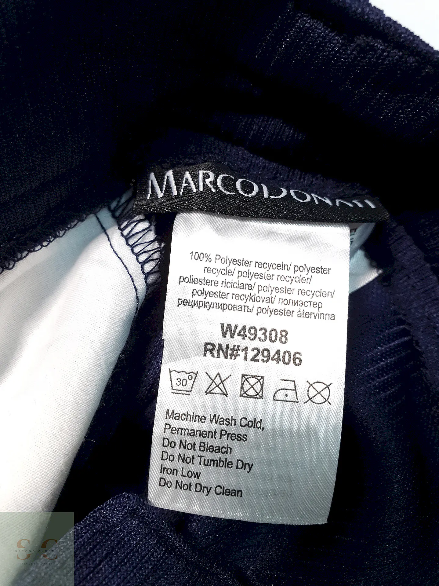 Pantalón Marco Donatti Azul Talla 2XL 50 6
