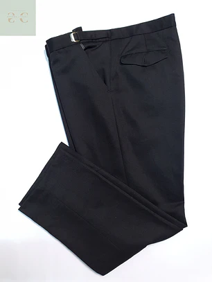 Pantalón BRAX Plomo 100% Lana Virgen Talla 2XL 50