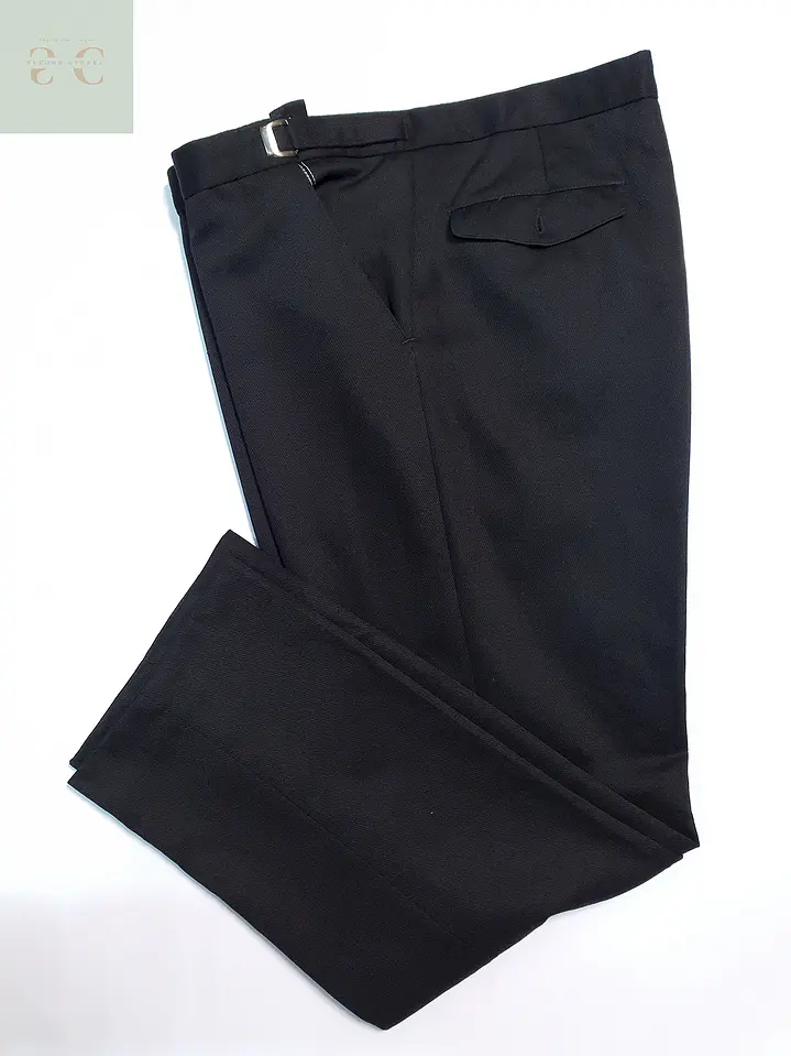 Pantalón BRAX Plomo 100% Lana Virgen Talla 2XL 50 1