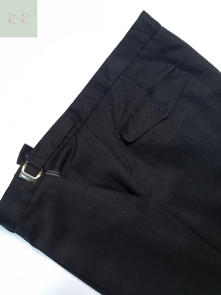 Pantalón BRAX Plomo 100% Lana Virgen Talla 2XL 50 3