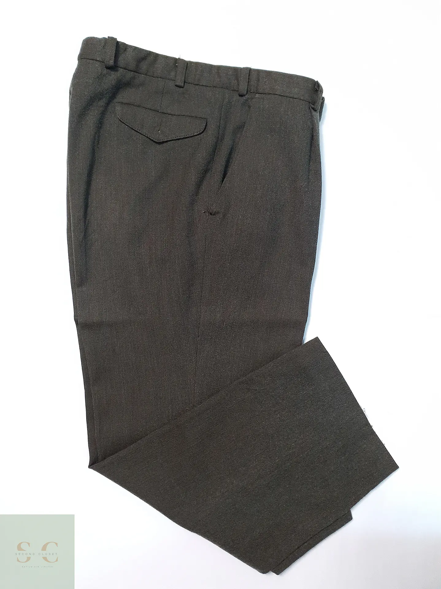 Pantalón Westbury Verde Lana Talla XL 48 1