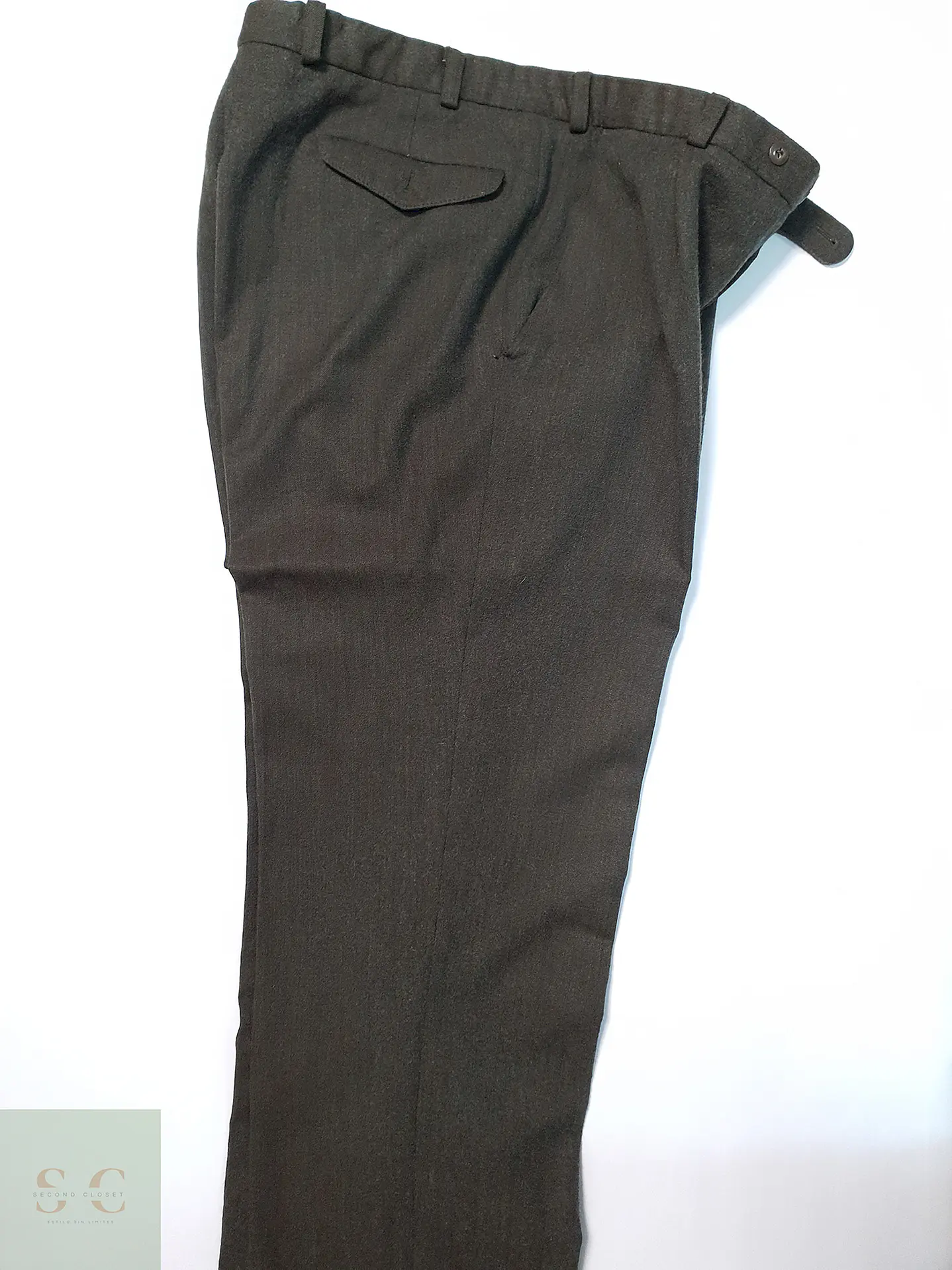 Pantalón Westbury Verde Lana Talla XL 48 8