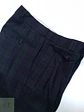Pantalón Brax Vintage Azul Verde 100% Lana Virgen Talla M 42 - Miniatura 3