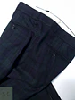 Pantalón Brax Vintage Azul Verde 100% Lana Virgen Talla M 42 - Miniatura 6