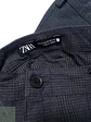 Pantalón Zara Plomo Cuadros Talla XL 46 - Miniatura 4