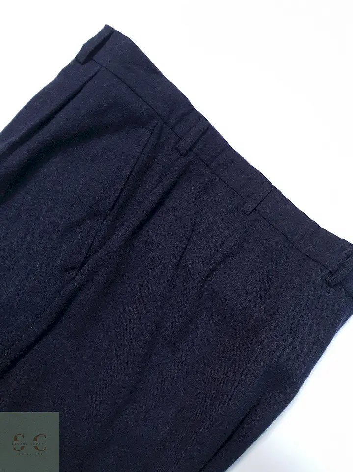 Pantalón Joel Ferrin Azul 100% Lana Virgen Talla 3XL 52 3