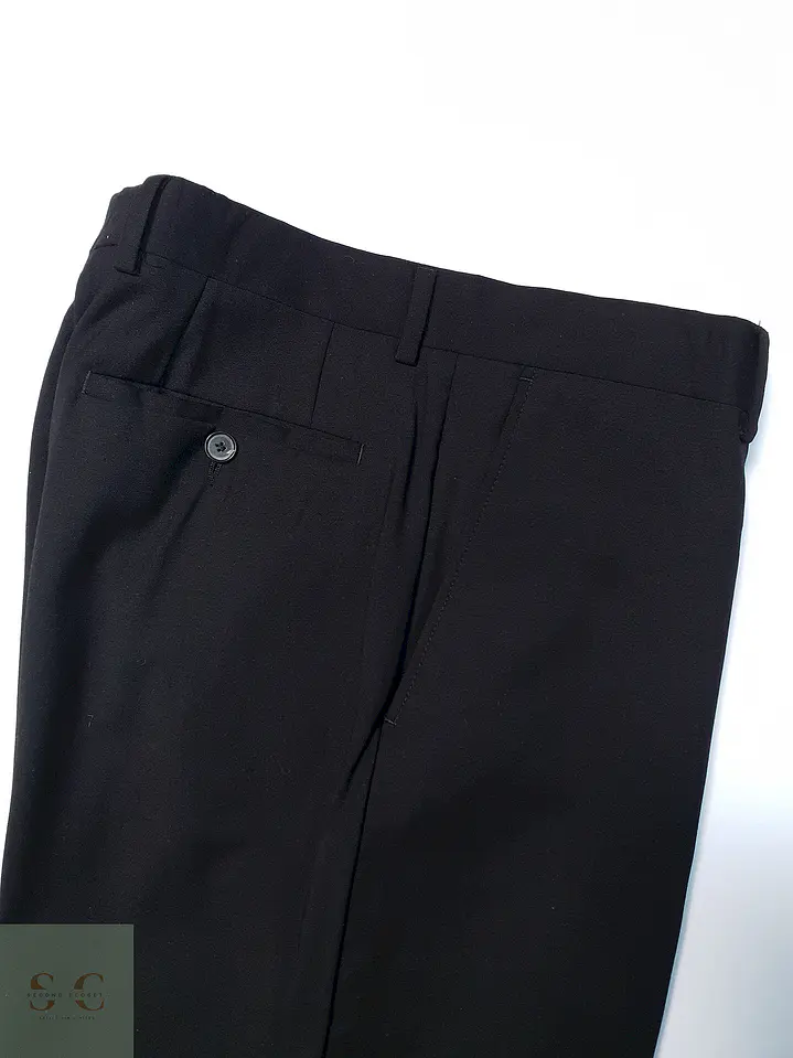 Pantalón Vintage Negro Talla M 43 3
