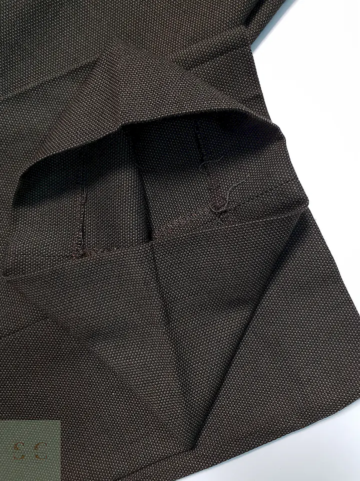 Pantalón Zara Café Talla XL 46 2