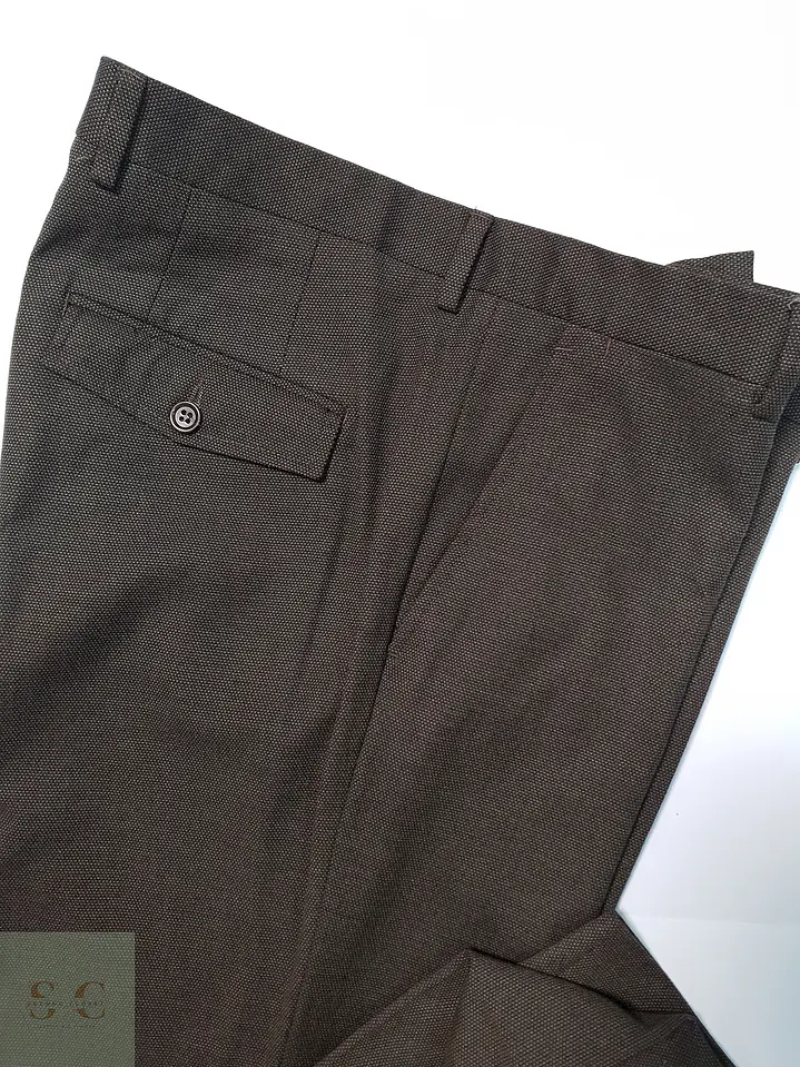 Pantalón Zara Café Talla XL 46 3