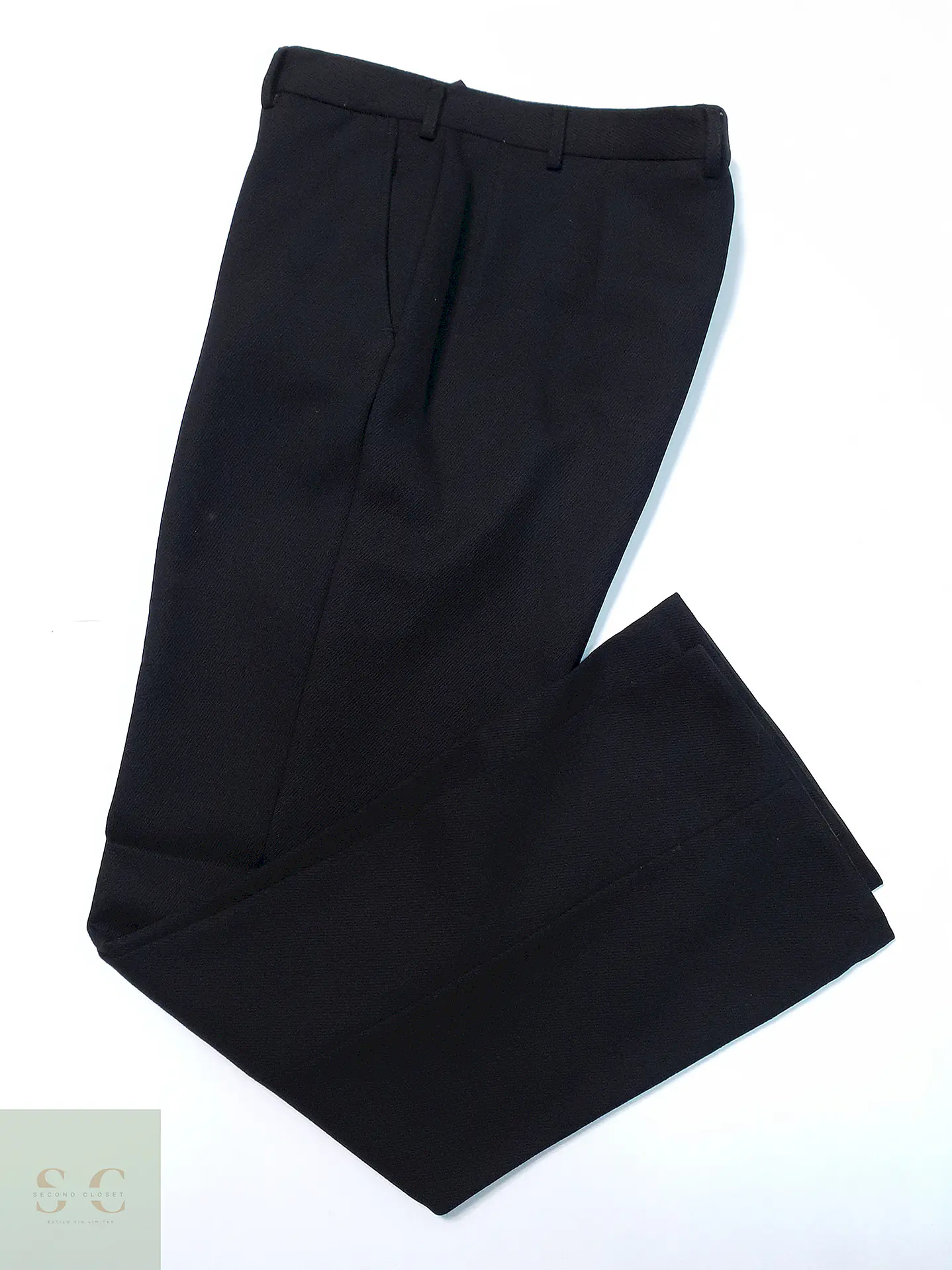 Pantalón Regent Modell Negro Lana Talla XL 46 1
