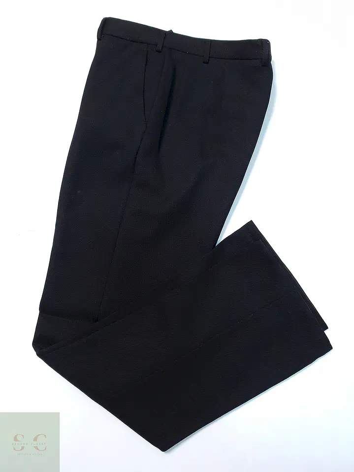 Pantalón Regent Modell Negro Lana Talla XL 46 1