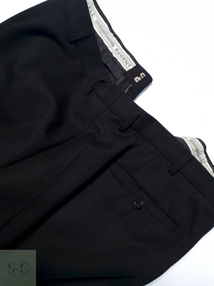 Pantalón Regent Modell Negro Lana Talla XL 46 5