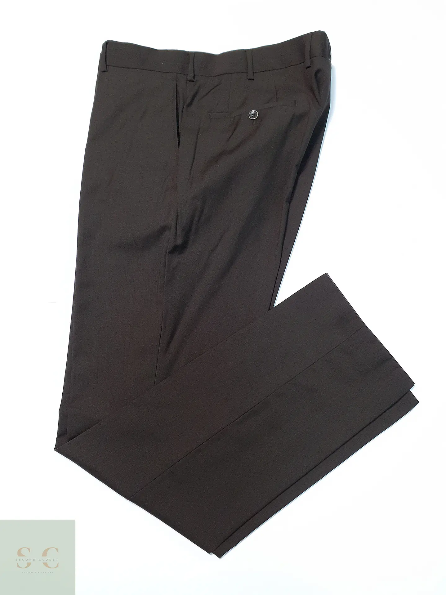Pantalón Angélico 100% Lana Virgen Super 100 Talla 2XL 50 1