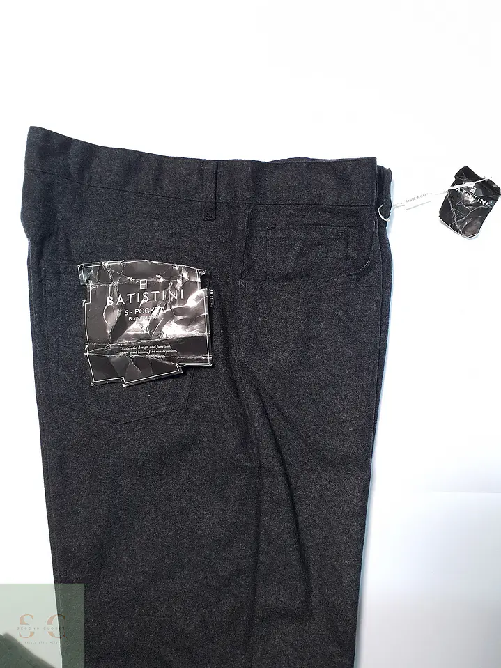 Pantalón Batistini Plomo Algodón Talla XL 48 5