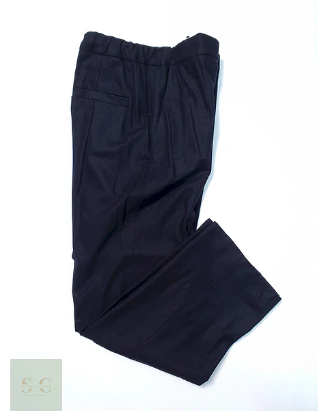 Pantalón Cos Azul Lana y Cashmere Talla ML 44