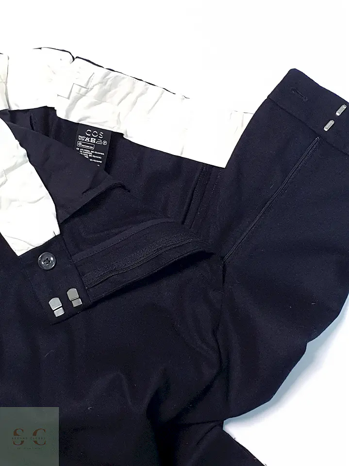 Pantalón Cos Azul Lana y Cashmere Talla L 44 5
