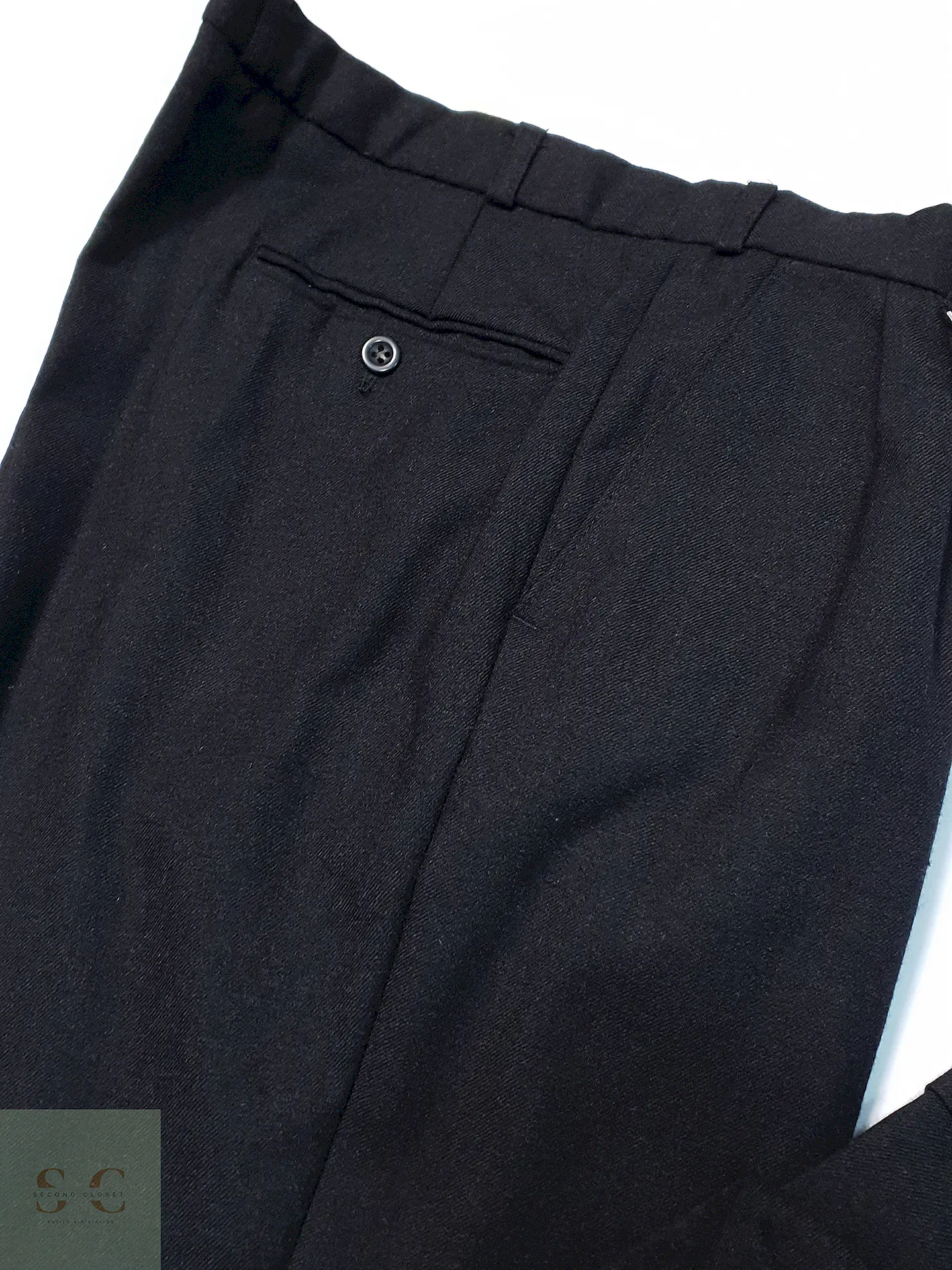 Pantalón Desch Plomo 100% Lana Virgen Talla XL 49 2
