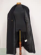 Abrigo Largo Negro Lc Waikiki Mezcla Lana Cruzado Talla 42 L - Miniatura 9