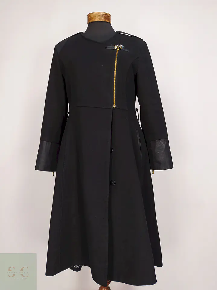 Abrigo Negro Nihan Talla 40 M 1