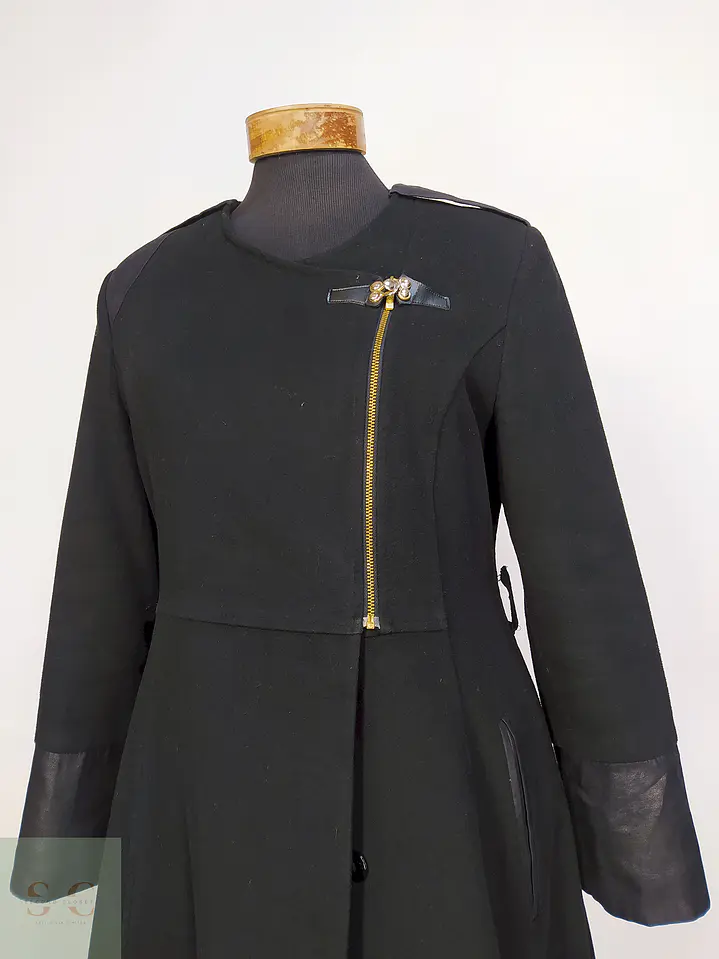 Abrigo Negro Nihan Talla 40 M 5