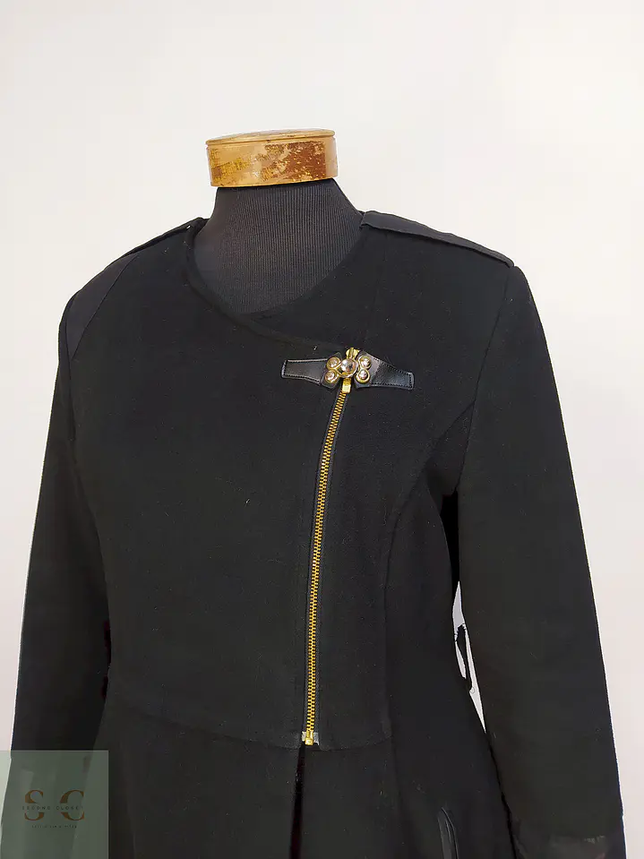 Abrigo Negro Nihan Talla 40 M 8